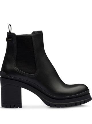 prada boot shoes|prada chunky heel ankle boots.